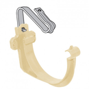 CROCHET BANDEAU PVC + ETRIER DE 25 SABLE